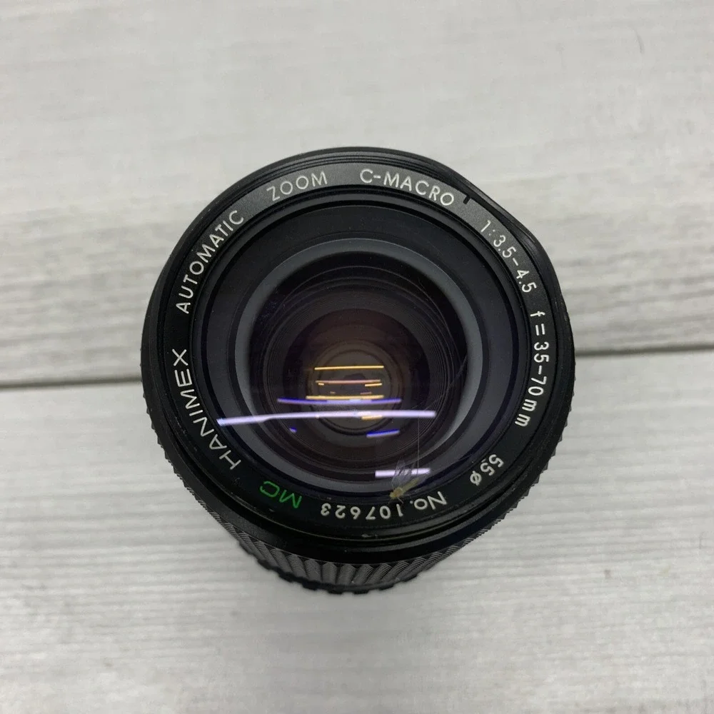HANIMEX 35mm 1:3.5-4.5 F=35-70mm No. 107623 Japan